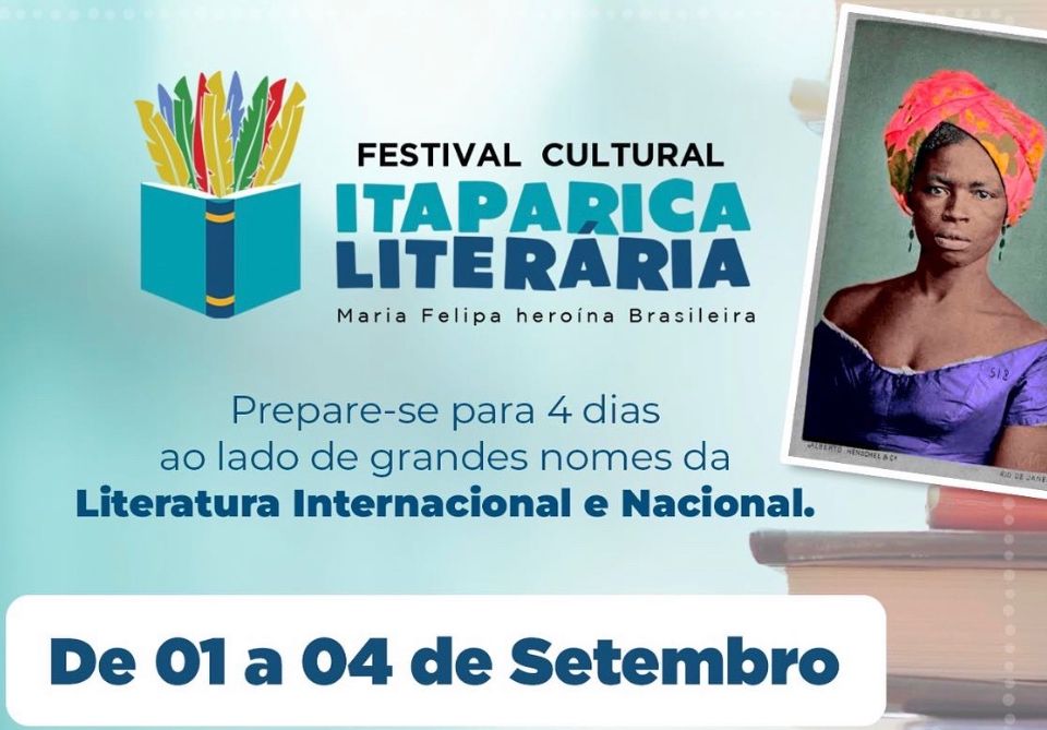 FESTIVAL CULTURAL ITAPARICA LITERARIA PREFEITURA ITAPARICA ITAPARICA REVISTA